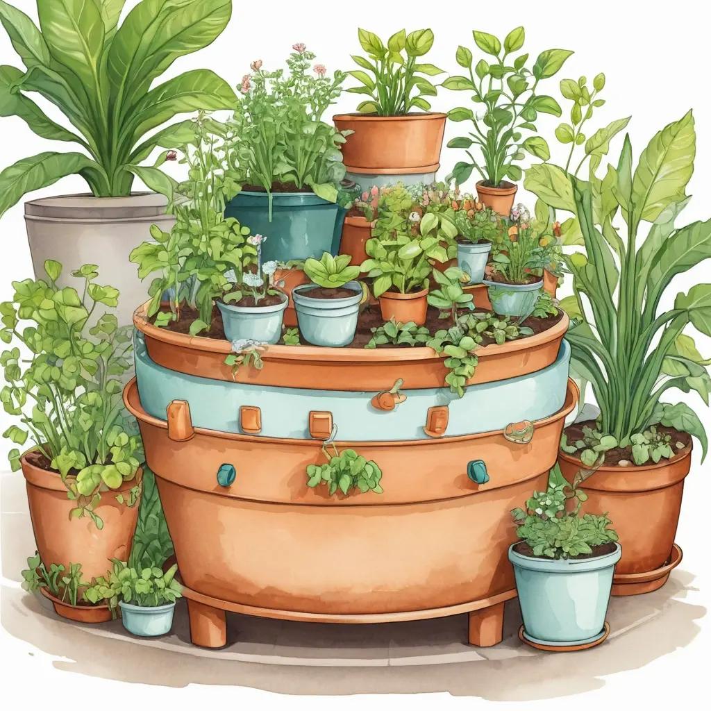 How to Create a Self-Watering Garden Planter for a Low-Maintenance Green Space