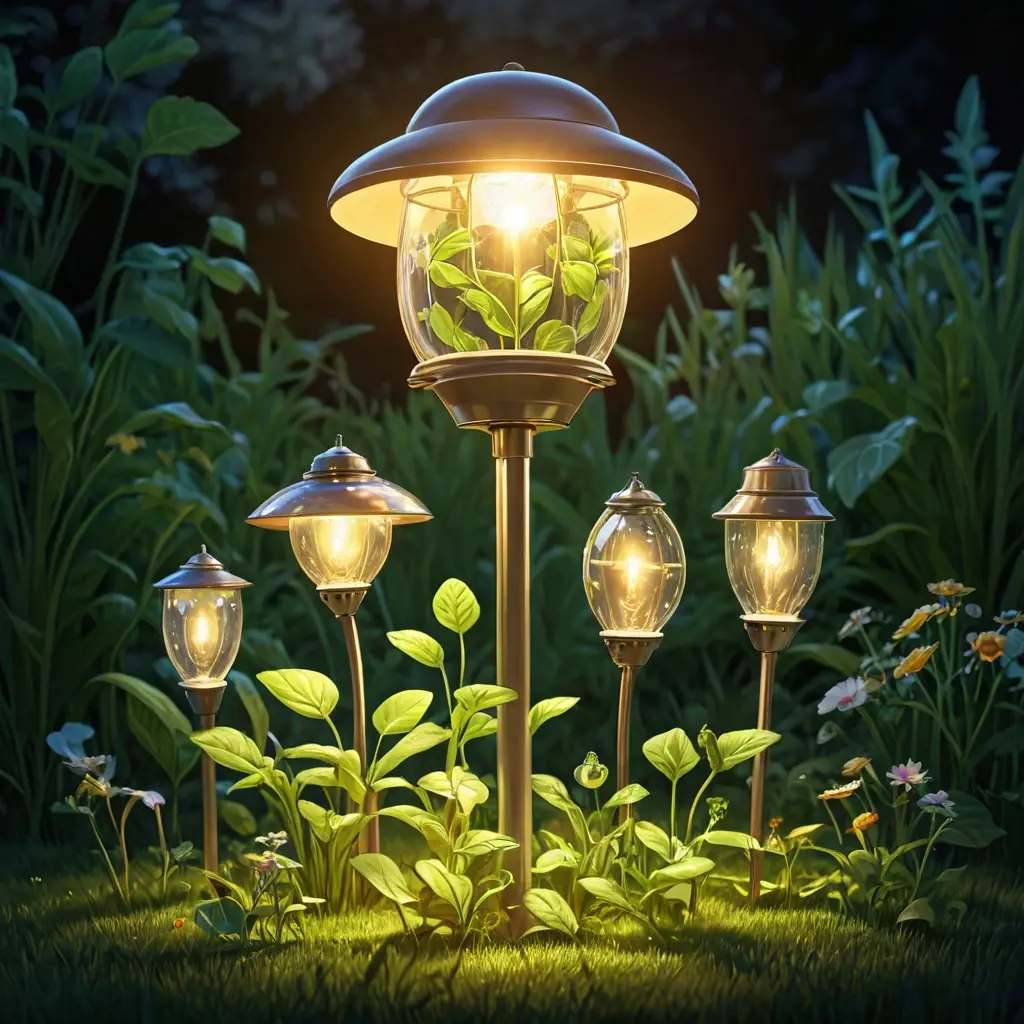 Make Your Own Solar-Powered Garden Lights to Illuminate Your Outdoor Space