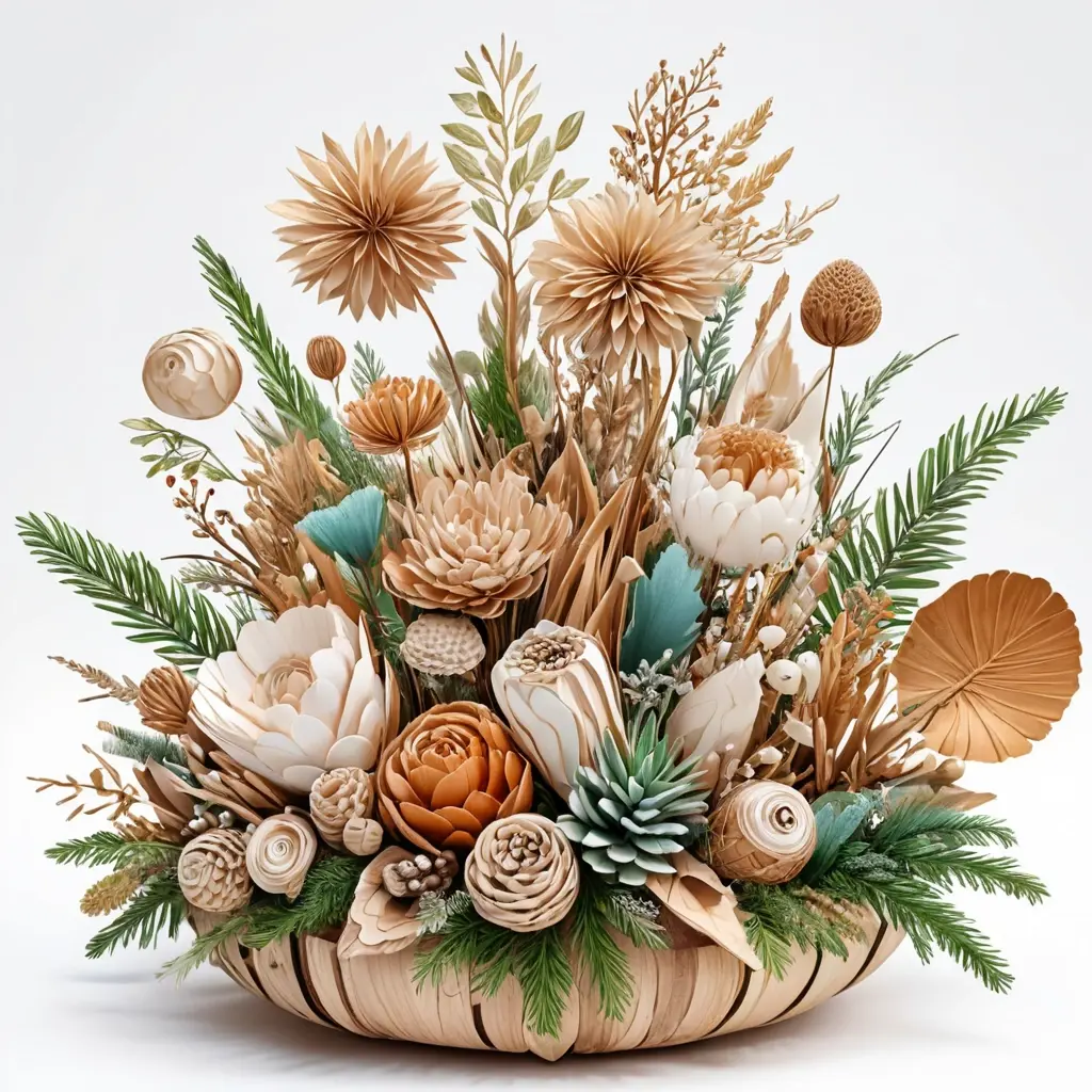 Craft Your Own Festive Centerpieces Using Natural Materials and Seasonal Colors