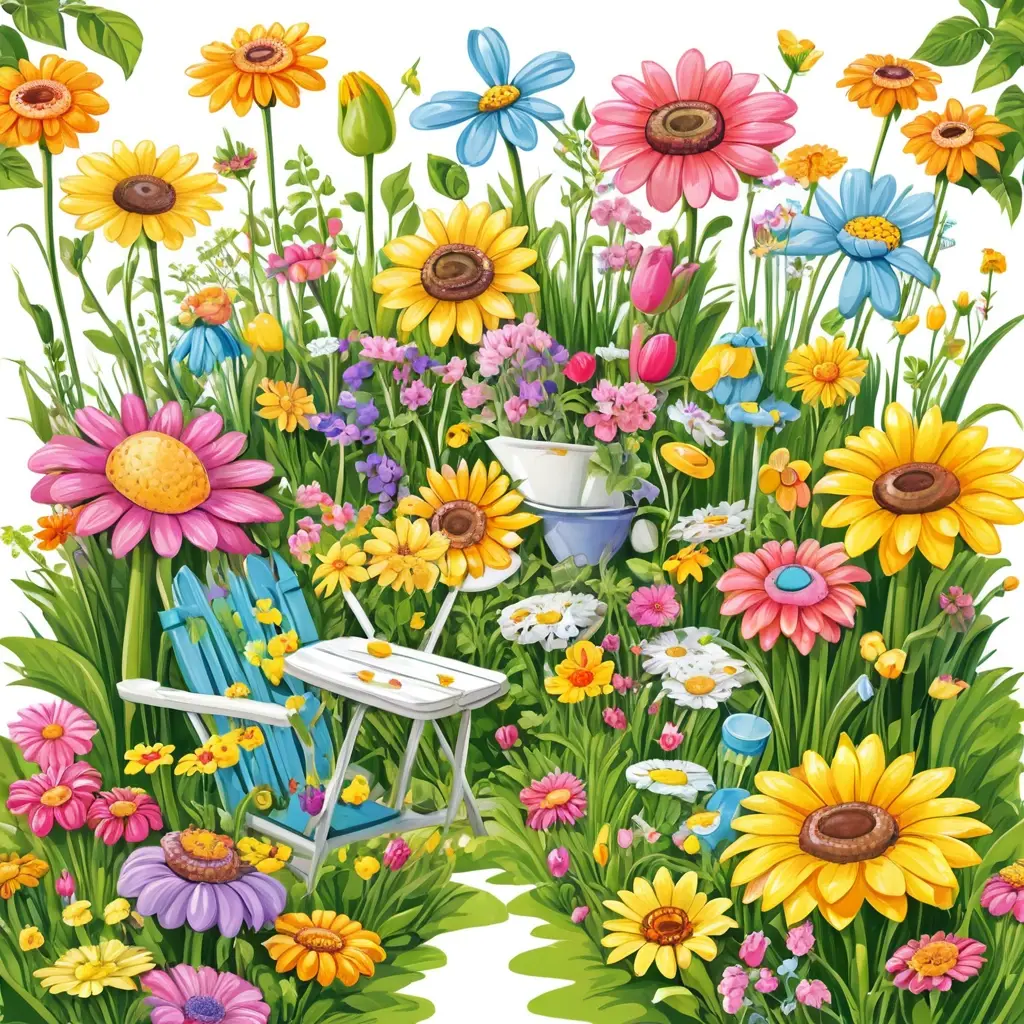Step Into Spring with Bright and Cheerful DIY Garden Decorations Made by Hand