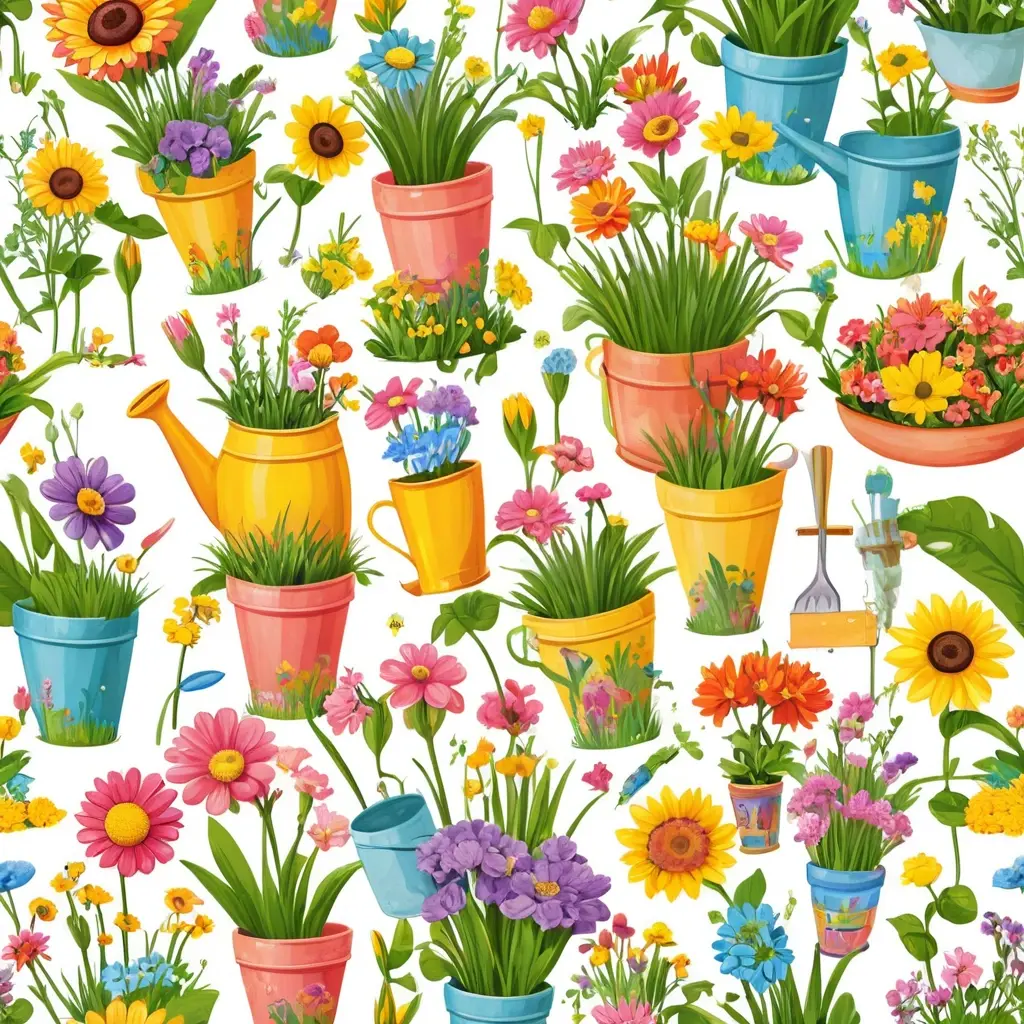 Step Into Spring with Bright and Cheerful DIY Garden Decorations Made by Hand