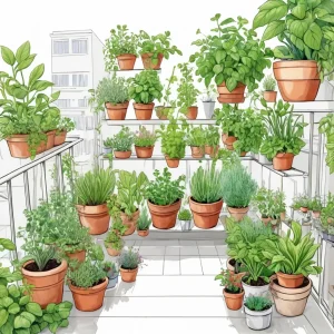 How to Create a Beautiful Herb Garden on Your Balcony: Step-by-Step Instructions