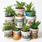 Make Eco-Friendly Plant Pots by Upcycling Old Sneakers and Containers