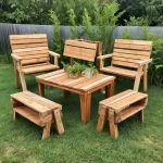 Upcycle Scrap Wood and Pallets into Elegant Outdoor Furniture on a Budget