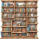 Reimagine Used Shipping Pallets as Stylish Bookshelves and Room Dividers